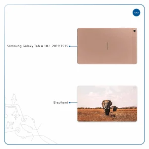 برچسب پوششی ماهوت مدل Elephant مناسب برای تبلت سامسونگ Galaxy Tab A 10.1 2019 T515
