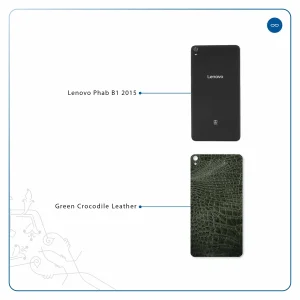 برچسب پوششی ماهوت مدل Green-Crocodile-Leather مناسب برای تبلت لنوو Phab B1 2015