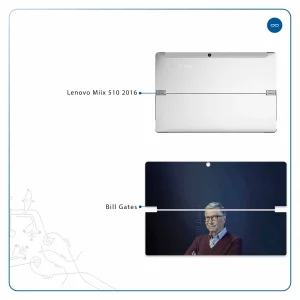 برچسب پوششی ماهوت مدل Bill Gates مناسب برای تبلت لنوو Miix 510 2016