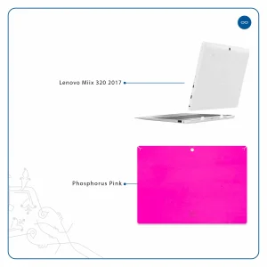 برچسب پوششی ماهوت مدل Phosphorus-Pink مناسب برای تبلت لنوو Miix 320 2017
