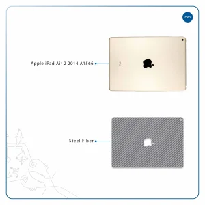 برچسب پوششی ماهوت مدل Steel-Fiber مناسب برای تبلت اپل iPad Air 2 2014 A1566