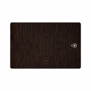 برچسب پوششی ماهوت مدل Dark-Gold-Stripes-Wood مناسب برای تبلت سامسونگ Galaxy Tab S4 10.5 2018 T830