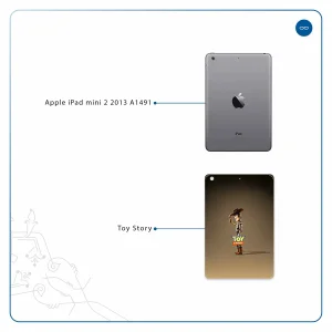 برچسب پوششی ماهوت مدل Toy Story مناسب برای تبلت اپل iPad mini 2 2013 A1491