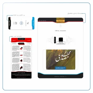 برچسب پوششی ماهوت مدل Dr-Mosadeq مناسب برای تبلت سامسونگ Galaxy Tab 3 8.0 2013 T310
