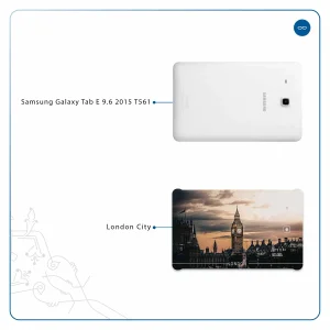 برچسب پوششی ماهوت مدل London City مناسب برای تبلت سامسونگ Galaxy Tab E 9.6 2015 T561