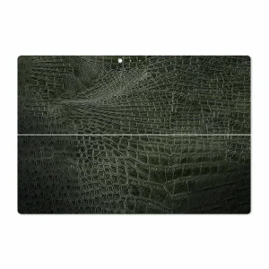 برچسب پوششی ماهوت مدل Green-Crocodile-Leather مناسب برای تبلت مایکروسافت Surface Pro 3 2014