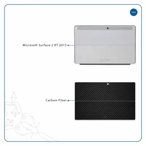 برچسب پوششی ماهوت مدل Carbon-Fiber مناسب برای تبلت مایکروسافت Surface 2 RT 2013