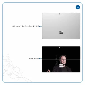 برچسب پوششی ماهوت مدل Elon Musk مناسب برای تبلت مایکروسافت Surface Pro 4 2015