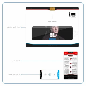 برچسب پوششی ماهوت مدل Elon Musk مناسب برای تبلت مایکروسافت Surface Pro 4 2015