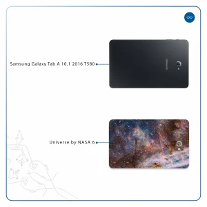 برچسب پوششی ماهوت مدل Universe-by-NASA-6 مناسب برای تبلت سامسونگ Galaxy Tab A 10.1 2016 T580