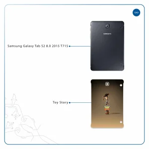 برچسب پوششی ماهوت مدل Toy Story مناسب برای تبلت سامسونگ Galaxy Tab S2 8.0 2015 T715