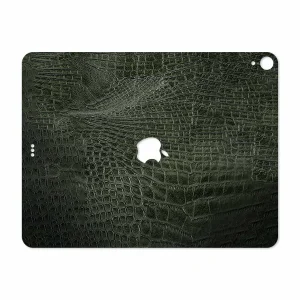 برچسب پوششی ماهوت مدل Green-Crocodile-Leather مناسب برای تبلت اپل iPad Pro 12.9 (GEN 3) 2018 A1895