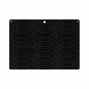 برچسب پوششی ماهوت مدل Black-Snake-Leather مناسب برای تبلت لنوو Miix 320 2017