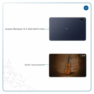 برچسب پوششی ماهوت مدل Violin-Instrument مناسب برای تبلت هوآوی Matepad 10.4 2020 BAH3-L09