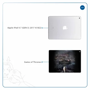 برچسب پوششی ماهوت مدل Game of Thrones مناسب برای تبلت اپل iPad 9.7 (GEN 5) 2017 A1822