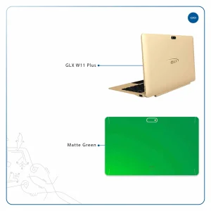 برچسب پوششی ماهوت مدل Matte-Green مناسب برای تبلت جی ال ایکس W11 Plus