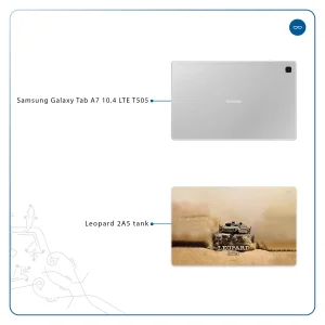برچسب پوششی ماهوت مدل Leopard 2A5 tank مناسب برای تبلت سامسونگ Galaxy Tab A7 10.4 LTE 2020 T505