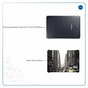 برچسب پوششی ماهوت مدل New York City مناسب برای تبلت سامسونگ Galaxy Tab S2 9.7 2016 T819N
