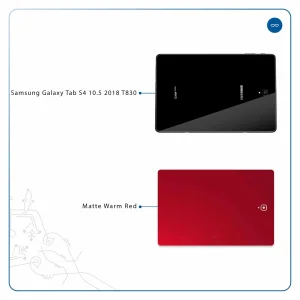 برچسب پوششی ماهوت مدل Matte-Warm-Red مناسب برای تبلت سامسونگ Galaxy Tab S4 10.5 2018 T830