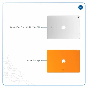 برچسب پوششی ماهوت مدل Matte-Orange مناسب برای تبلت اپل iPad Pro 10.5 2017 A1701