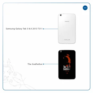 برچسب پوششی ماهوت مدل The Godfather مناسب برای تبلت سامسونگ Galaxy Tab 3 8.0 2013 T311
