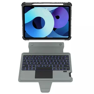 کیف کیبورددار نیلکین مدل Bumper Combo Backlit Keyboard مناسب برای تبلت Apple iPad Air 2024-11 Inch، Apple iPad Air 2025-11 Inch، Apple iPad Pro 2020-11 Inch، Apple iPad Pro 2022-11 Inch، Apple iPad Pro 2021-11 Inch