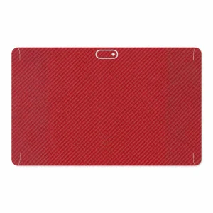 برچسب پوششی ماهوت مدل Red-Fiber مناسب برای تبلت جی ال ایکس W11 Plus