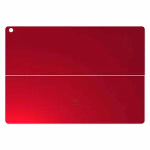 برچسب پوششی ماهوت مدل Matte-Warm-Red مناسب برای تبلت ایسوس Transformer 3 Pro 2016