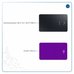 برچسب پوششی ماهوت مدل Purple-Fiber مناسب برای تبلت سامسونگ Galaxy Tab A 10.1 2016 T580
