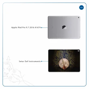 برچسب پوششی ماهوت مدل Setar-Daf-Instruments مناسب برای تبلت اپل iPad Pro 9.7 2016 A1674
