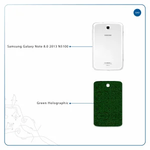 برچسب پوششی ماهوت مدل Green-Holographic مناسب برای تبلت سامسونگ Galaxy Note 8.0 2013 N5100