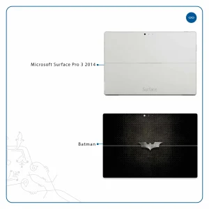 برچسب پوششی ماهوت مدل Batman مناسب برای تبلت مایکروسافت Surface Pro 3 2014