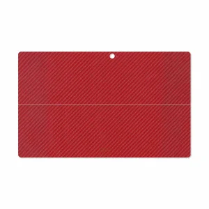 برچسب پوششی ماهوت مدل Red-Fiber مناسب برای تبلت مایکروسافت Surface Pro 2 2013
