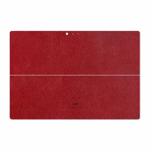 برچسب پوششی ماهوت مدل Red-Leather مناسب برای تبلت مایکروسافت Surface Pro 3 2014
