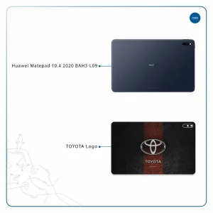 برچسب پوششی ماهوت مدل TOYOTA-Logo مناسب برای تبلت هوآوی Matepad 10.4 2020 BAH3-L09