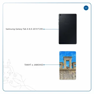 برچسب پوششی ماهوت مدل TAKHT-e-JAMSHID مناسب برای تبلت سامسونگ Galaxy Tab A 8.0 2019 T295