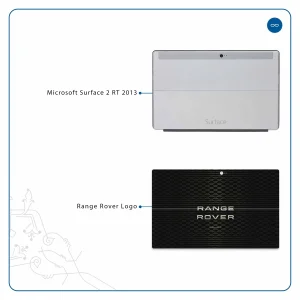 برچسب پوششی ماهوت مدل Range-Rover-Logo مناسب برای تبلت مایکروسافت Surface 2 RT 2013