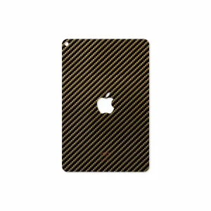 برچسب پوششی ماهوت مدل Glossy-Brown-Fiber مناسب برای تبلت اپل iPad mini (GEN 5) 2019 A2133
