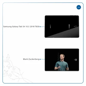 برچسب پوششی ماهوت مدل Mark Zuckerberg مناسب برای تبلت سامسونگ Galaxy Tab S4 10.5 2018 T830