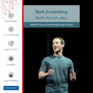 برچسب پوششی ماهوت مدل Mark Zuckerberg مناسب برای تبلت سامسونگ Galaxy Tab S4 10.5 2018 T830