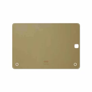 برچسب پوششی ماهوت مدل Matte-Gold مناسب برای تبلت سامسونگ Galaxy Tab A 9.7 2015 T555
