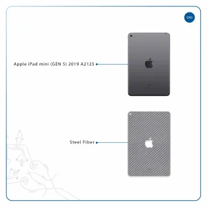 برچسب پوششی ماهوت مدل Steel-Fiber مناسب برای تبلت اپل iPad mini (GEN 5) 2019 A2125