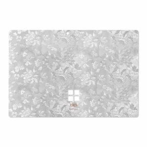 برچسب پوششی ماهوت مدل Silver-Wildflower مناسب برای تبلت مایکروسافت Surface Pro 4 2015