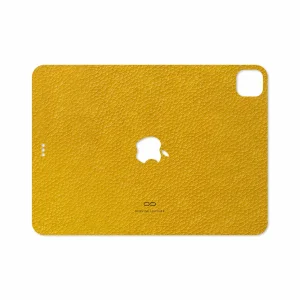 برچسب پوششی ماهوت مدل Mustard-Leather مناسب برای تبلت اپل iPad Pro 11 (GEN 2) 2020 A2230