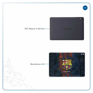 برچسب پوششی ماهوت مدل BARCELONA-2 مناسب برای تبلت اچ تی سی Nexus 9 2014