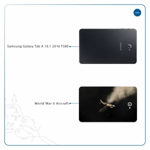 برچسب پوششی ماهوت مدل World War II Aircraft مناسب برای تبلت سامسونگ Galaxy Tab A 10.1 2016 T580