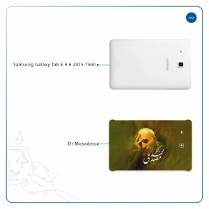 برچسب پوششی ماهوت مدل Dr-Mosadeq مناسب برای تبلت سامسونگ Galaxy Tab E 9.6 2015 T560