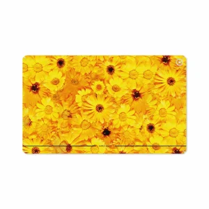 برچسب پوششی ماهوت مدل Yellow-Flower مناسب برای تبلت سامسونگ Galaxy Tab A 10.1 2019 T515
