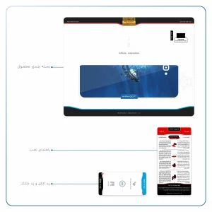 برچسب پوششی ماهوت مدل Scuba Diving مناسب برای تبلت سامسونگ Galaxy Tab A 10.1 2016 T580