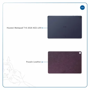 برچسب پوششی ماهوت مدل Purple-Leather مناسب برای تبلت هوآوی Matepad T10 2020 AGS-L09